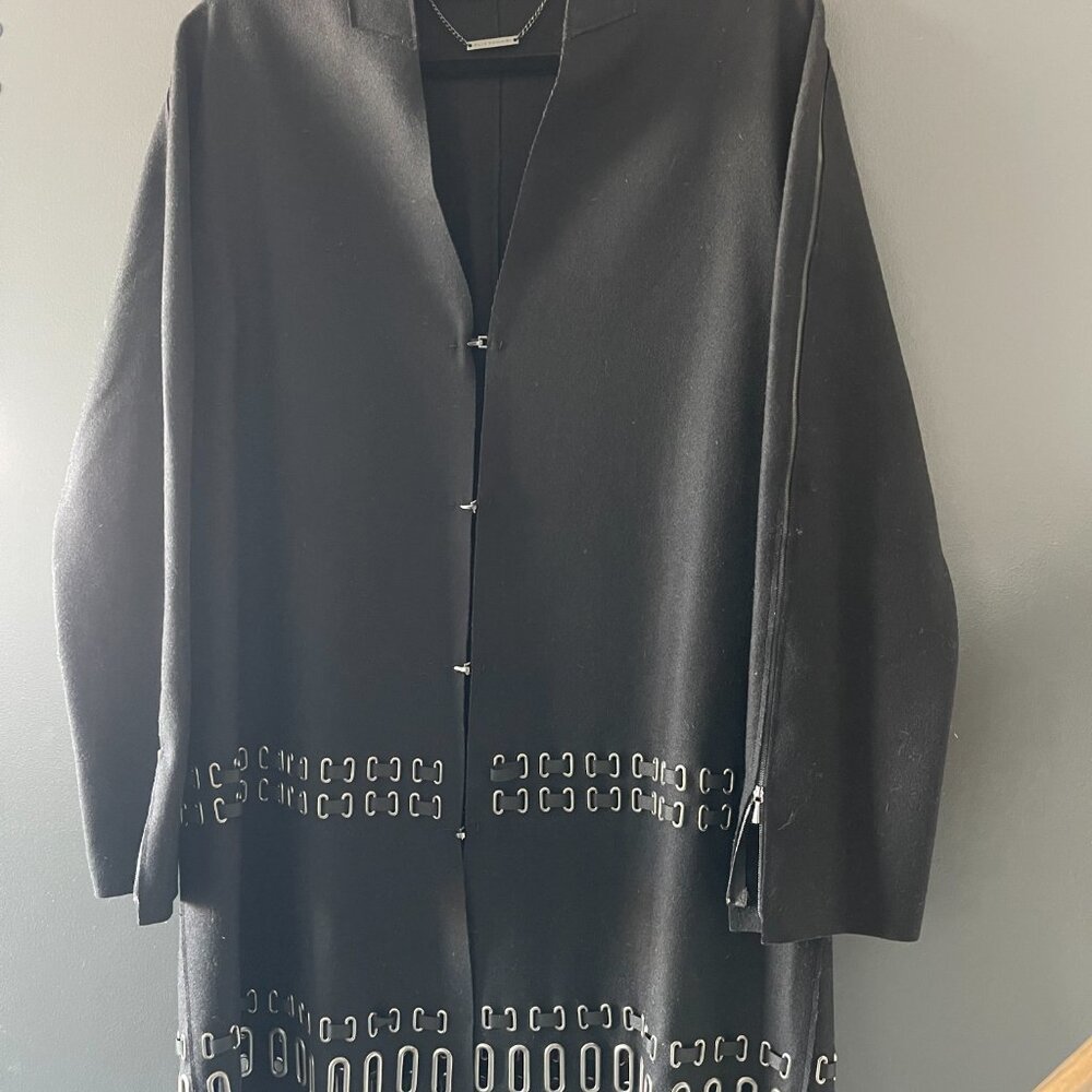 Elie Tahari Leeann Coat Black